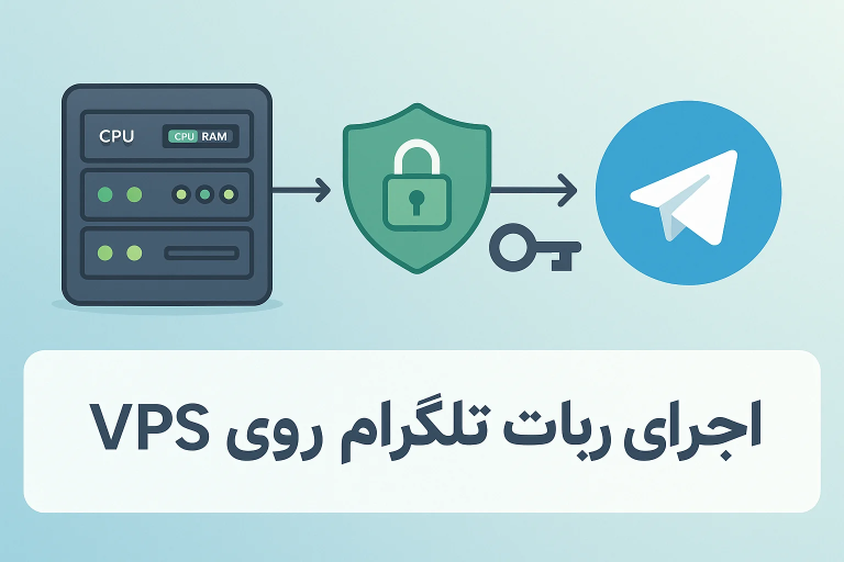 آموزش کامل اجرای ربات تلگرام روی VPS